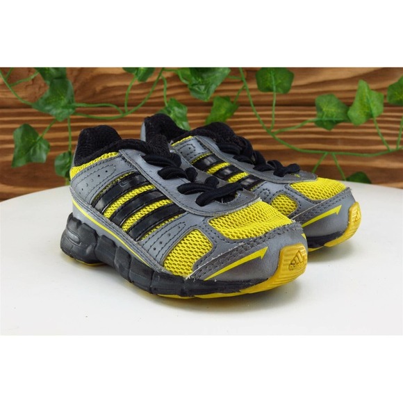 adidas Toddler Boys 5 Medium Gray Running Synthetic - Picture 4 of 11
